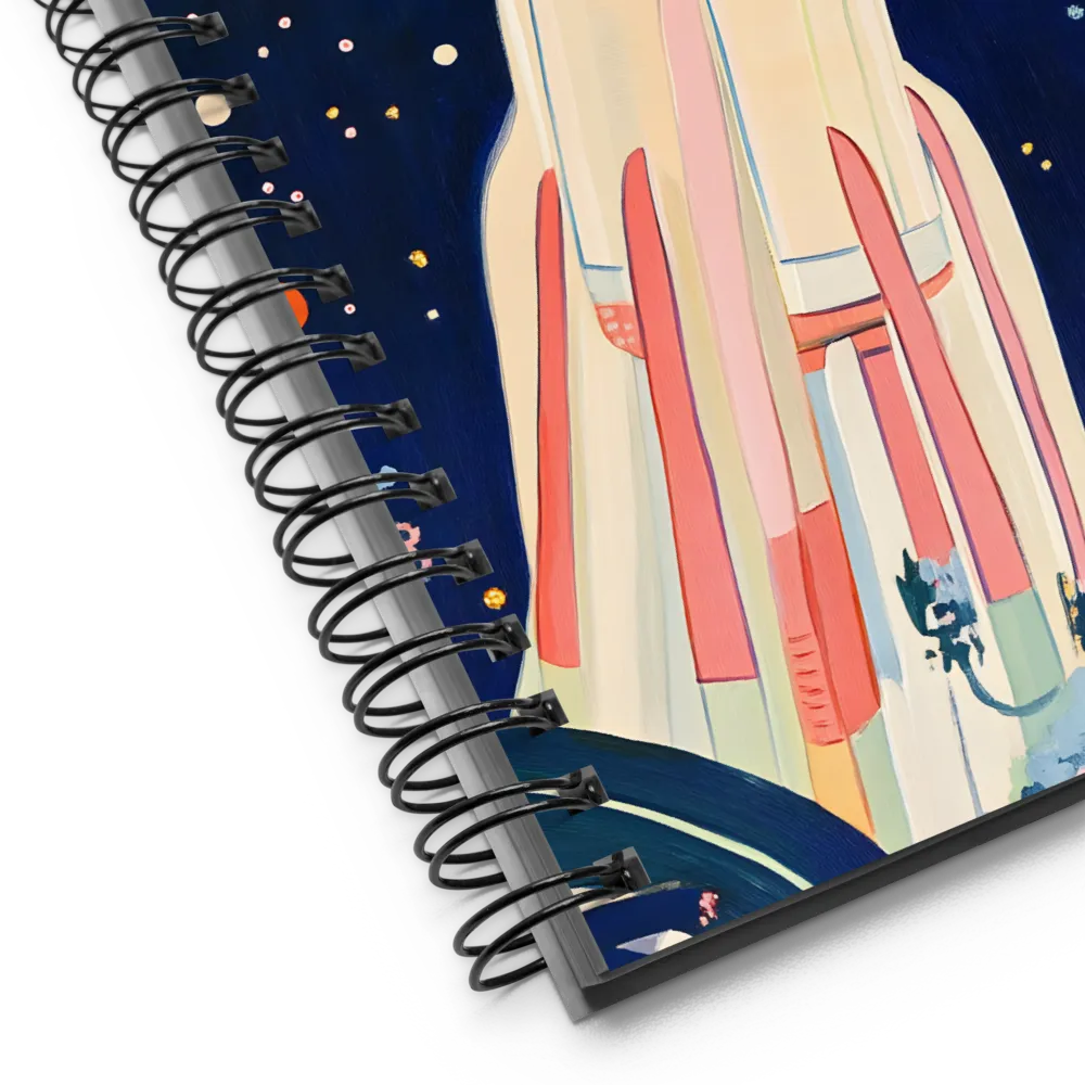 Cosmic Ascent 
 Spiral Notebook | 140 pages