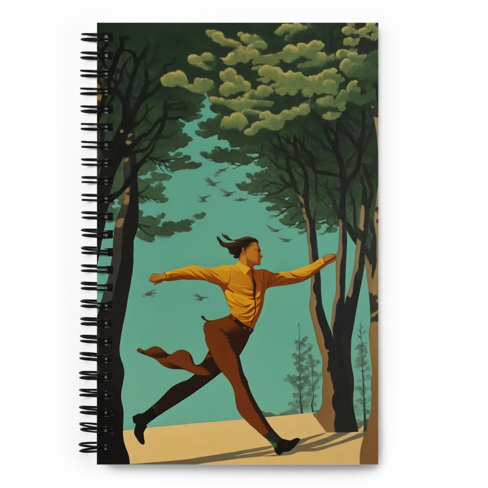 The Forest Dash 
 Spiral Notebook | 140 pages