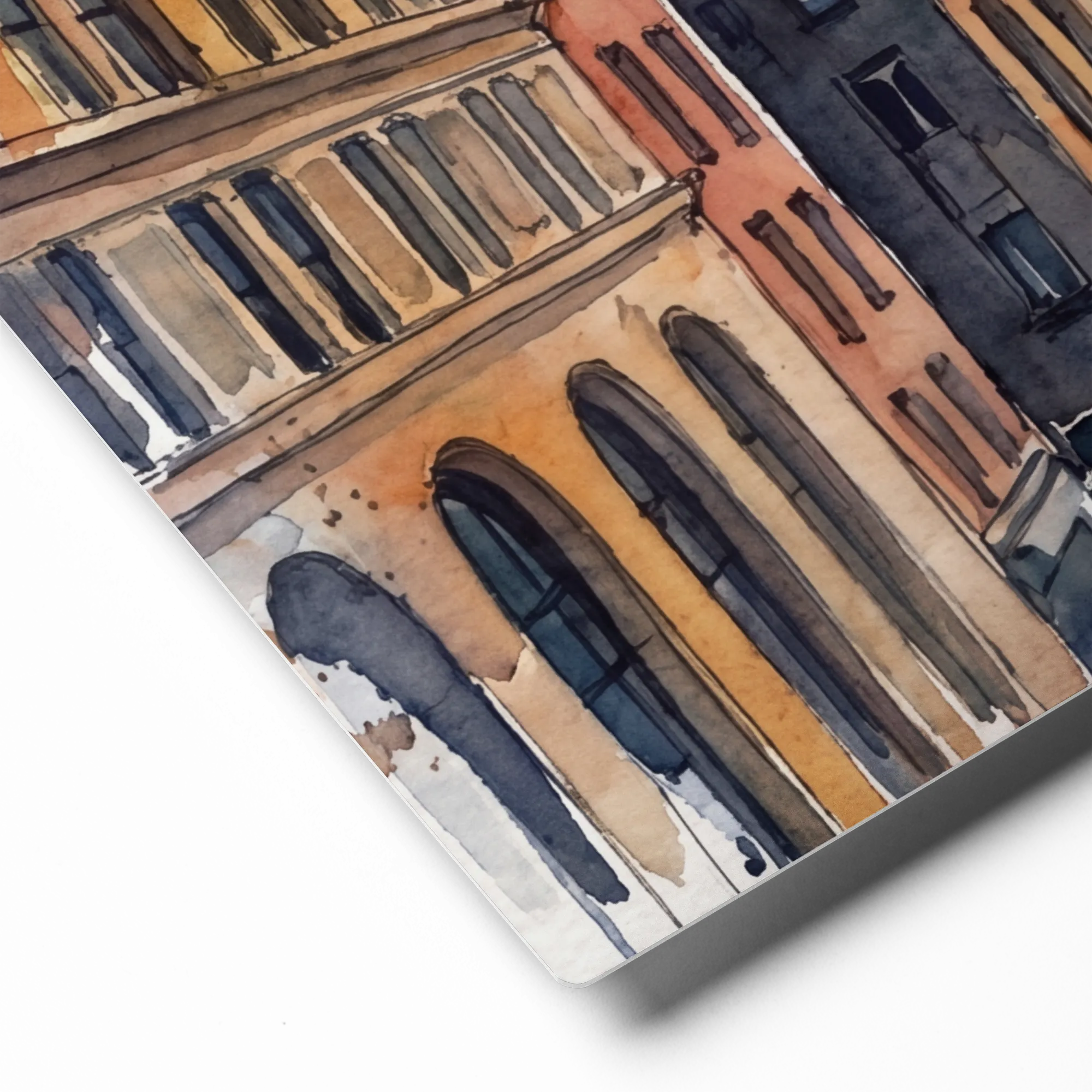 Urban Sunset Sketch | Art Print