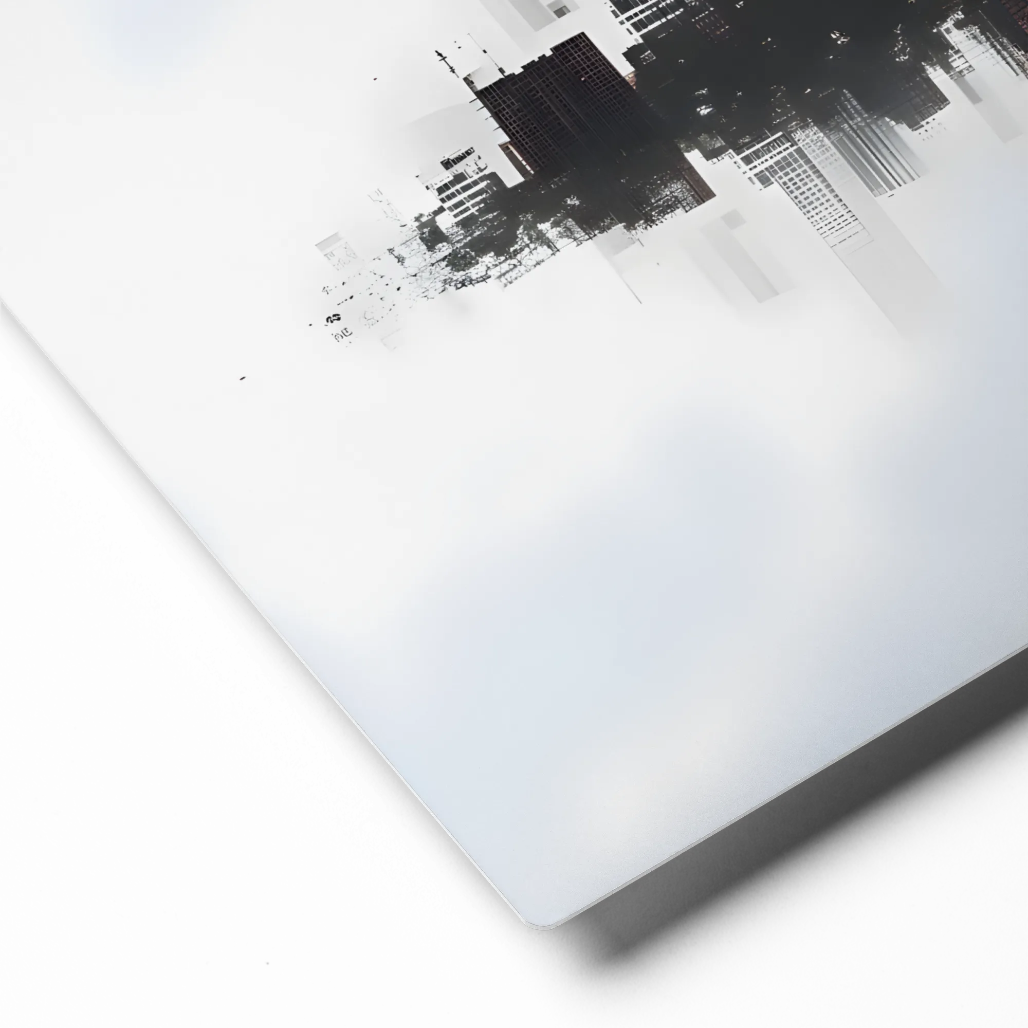 Urban Flight of the Woodpecker 
 Canvas | 10″x 10″