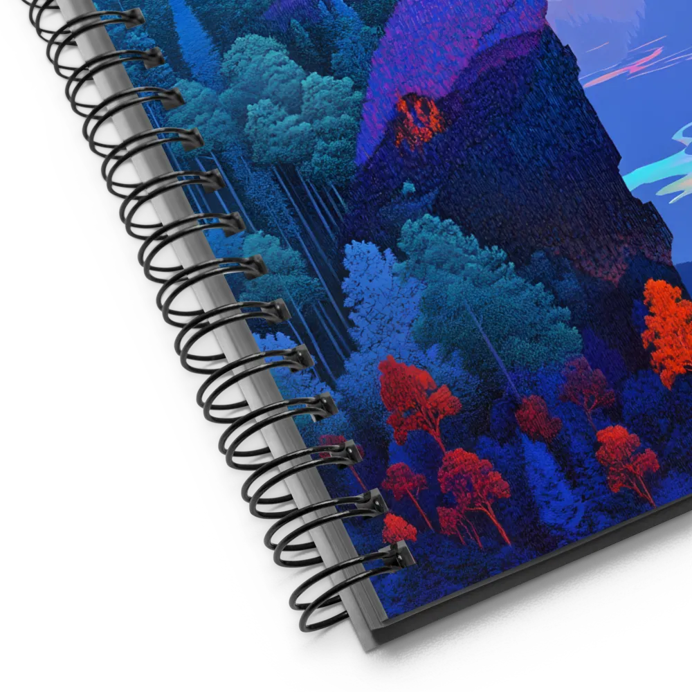 Sentinel of the Lumina Peaks 
 Spiral Notebook | 140 pages