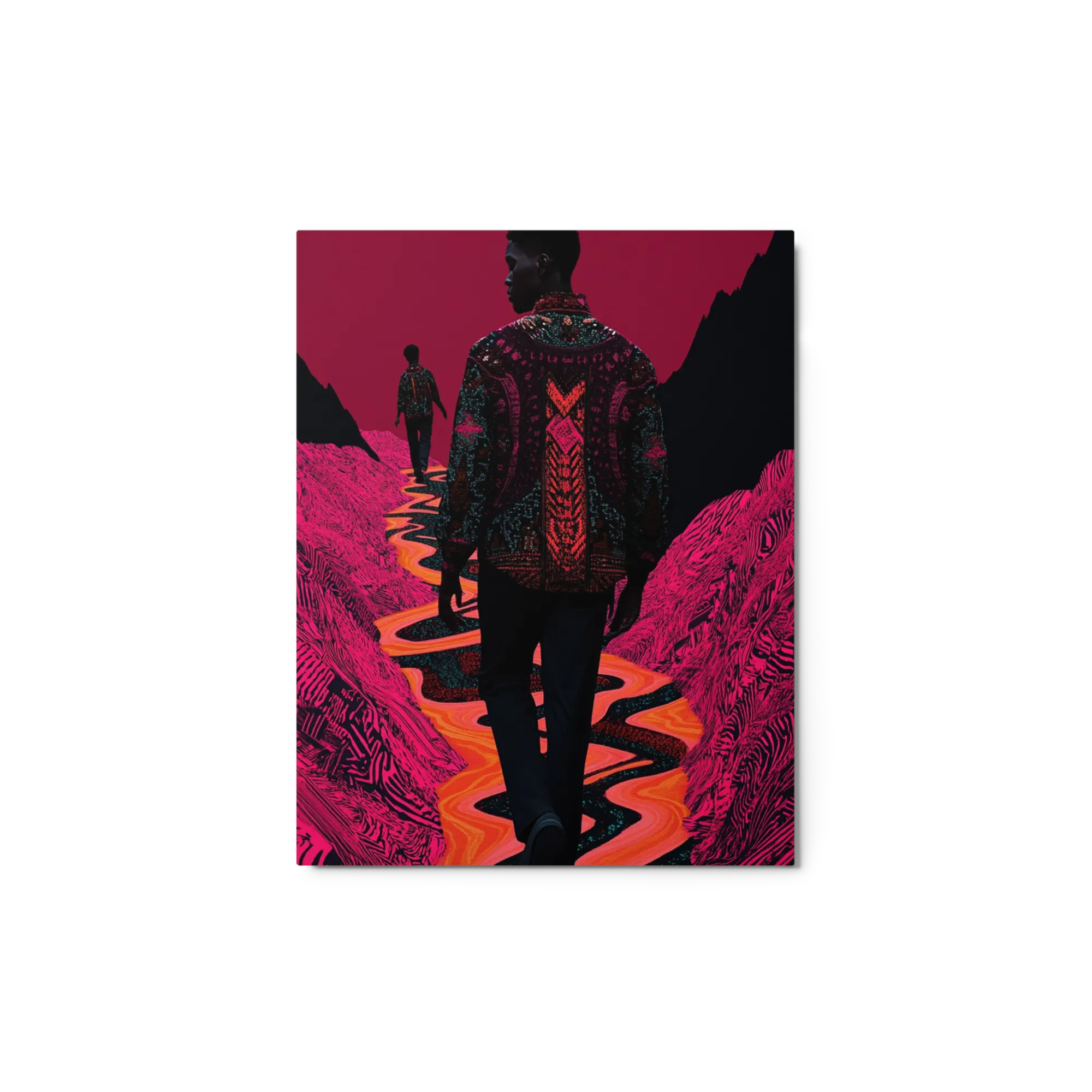 Path Through Crimson Canyon