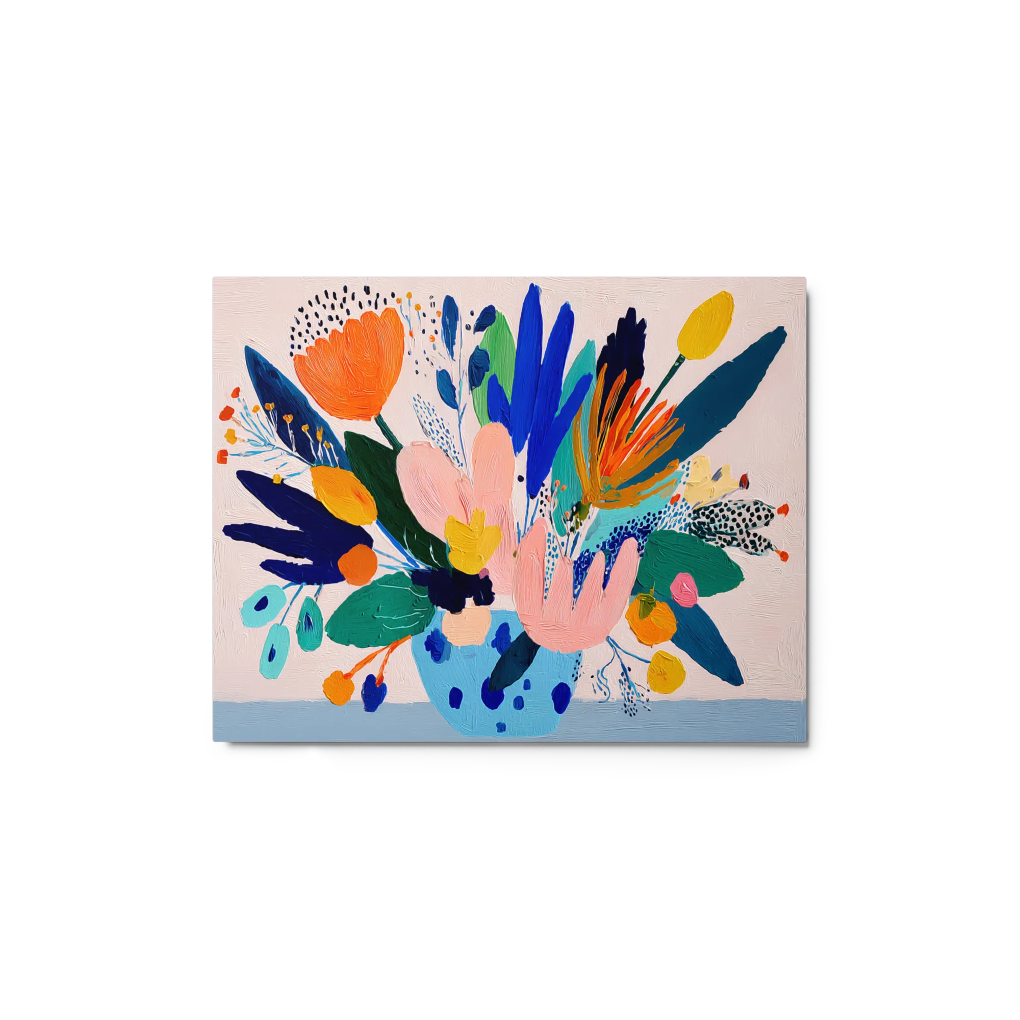 Blooms in Blue
