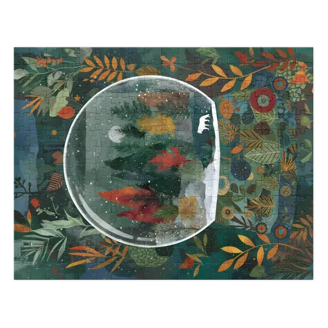 Woodland Snow Globe | Jigsaw Puzzles