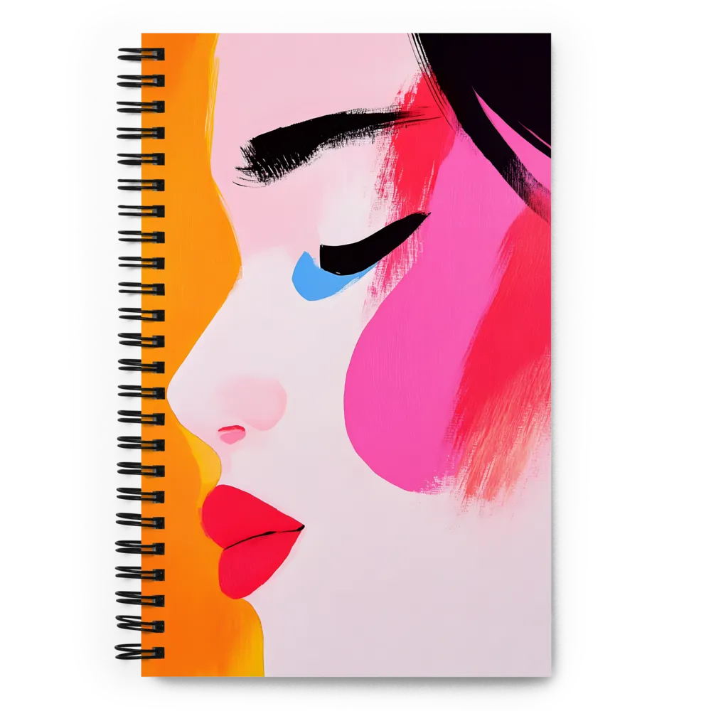 Vibrant Pop Gaze 
 Spiral Notebook | 140 pages