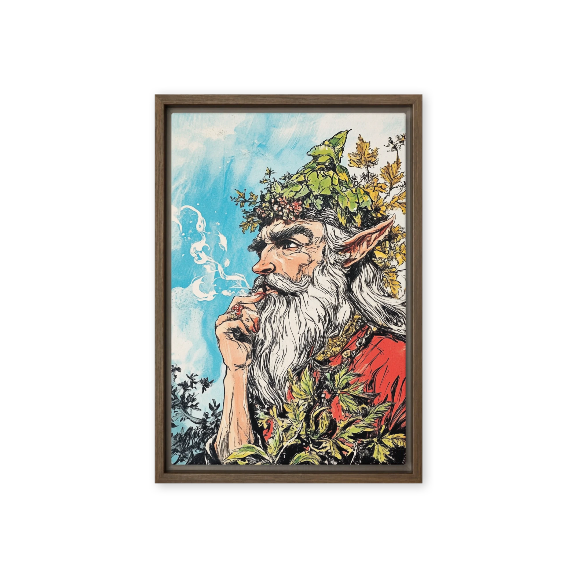 The Forest Keeper's Smoke | Art Print