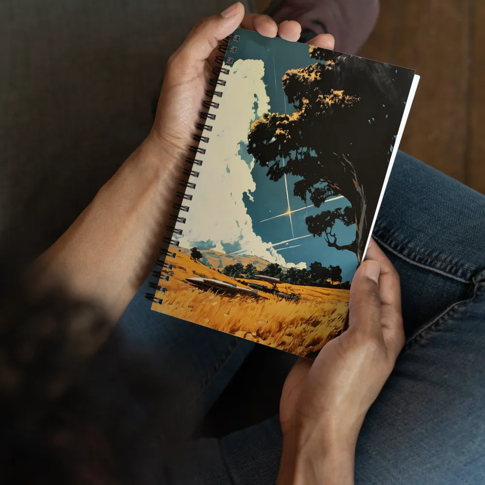 Golden Horizon Patrol 
 Spiral Notebook | 140 pages
