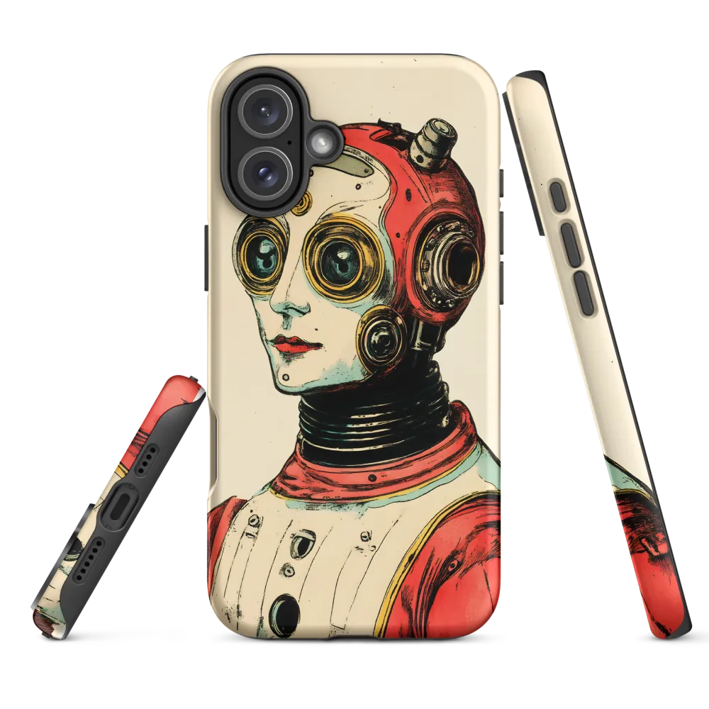 Retro Robot Illustration