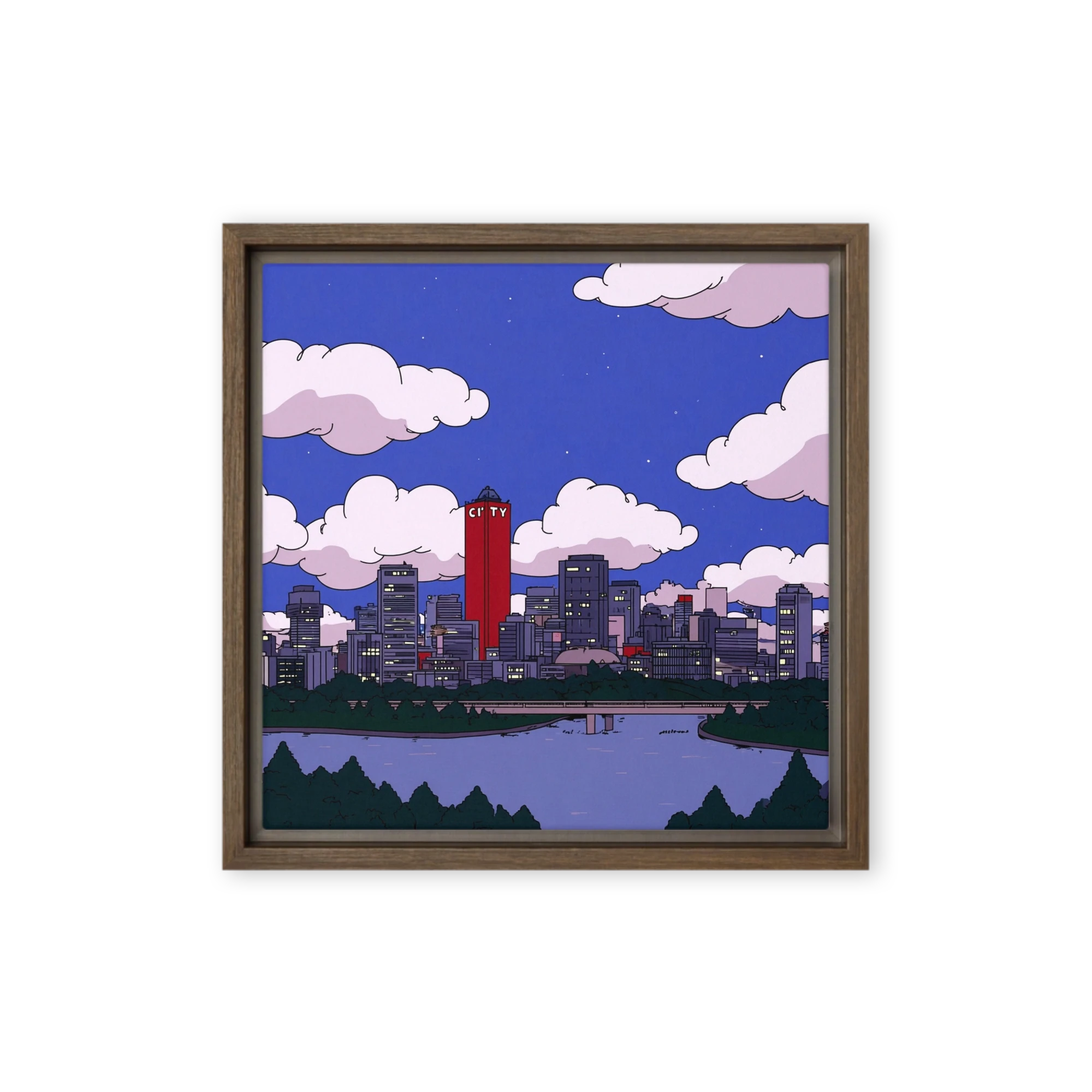 Skyline at Dusk | Art Print
