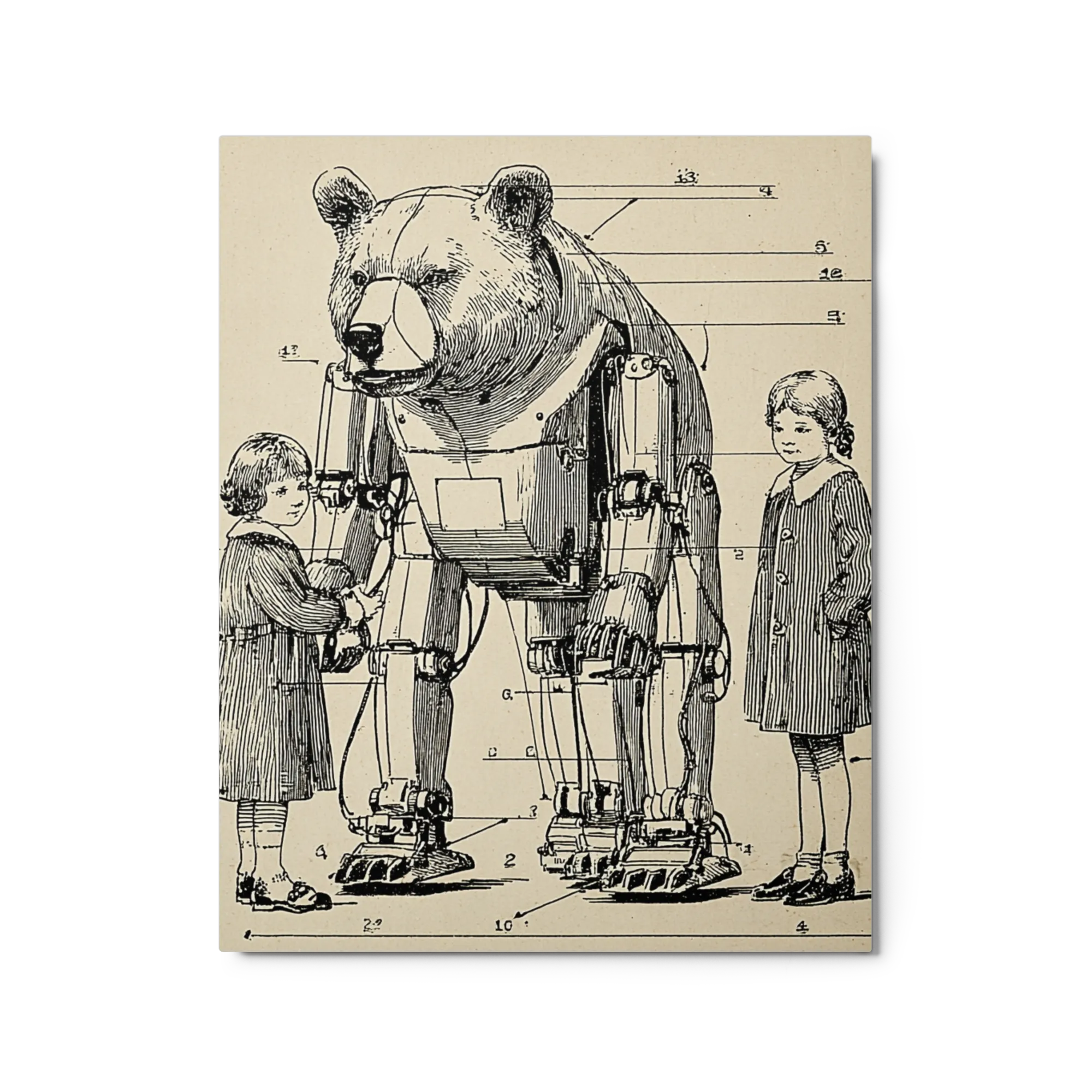 Robotic Bear Blueprint