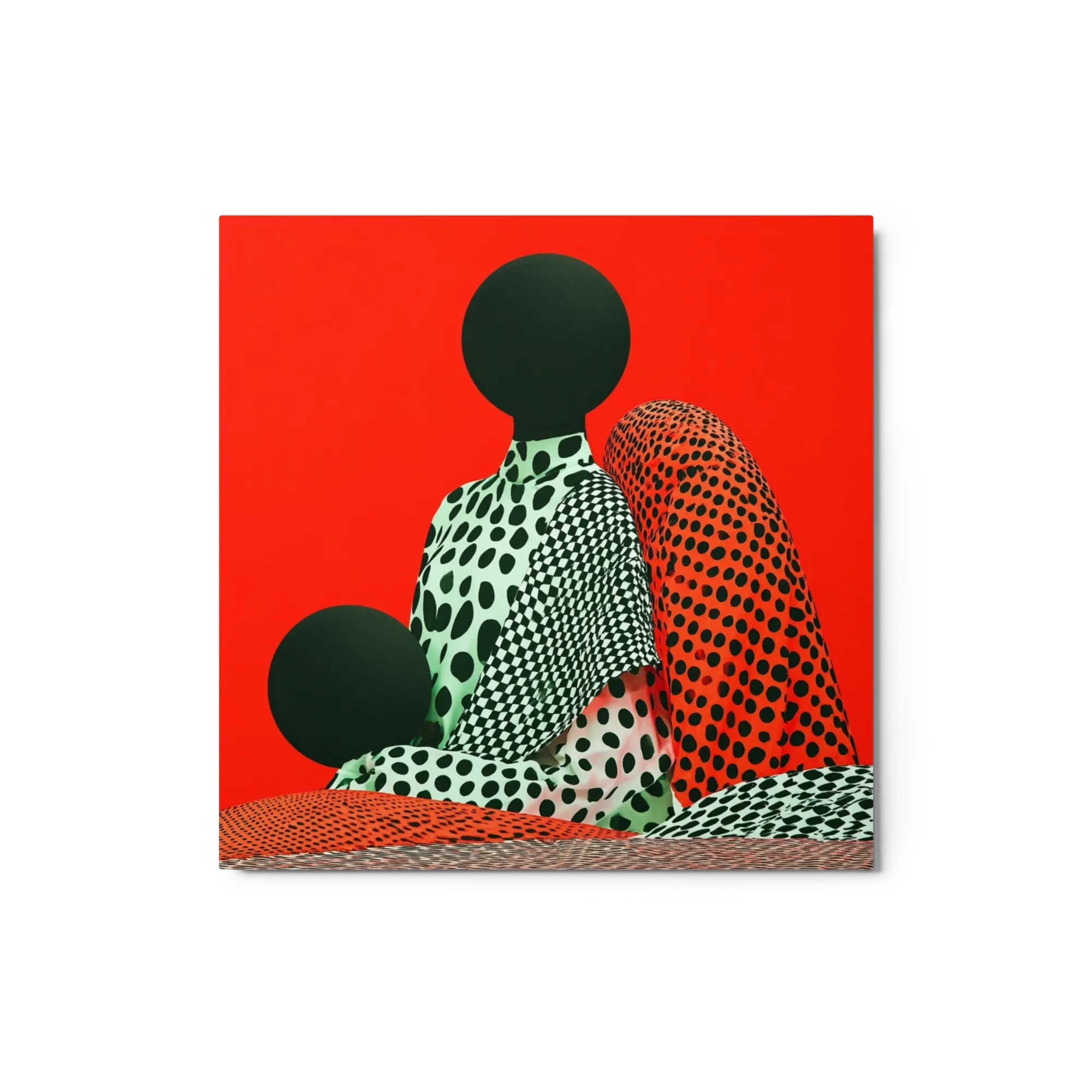 Red Spheres and Patterns