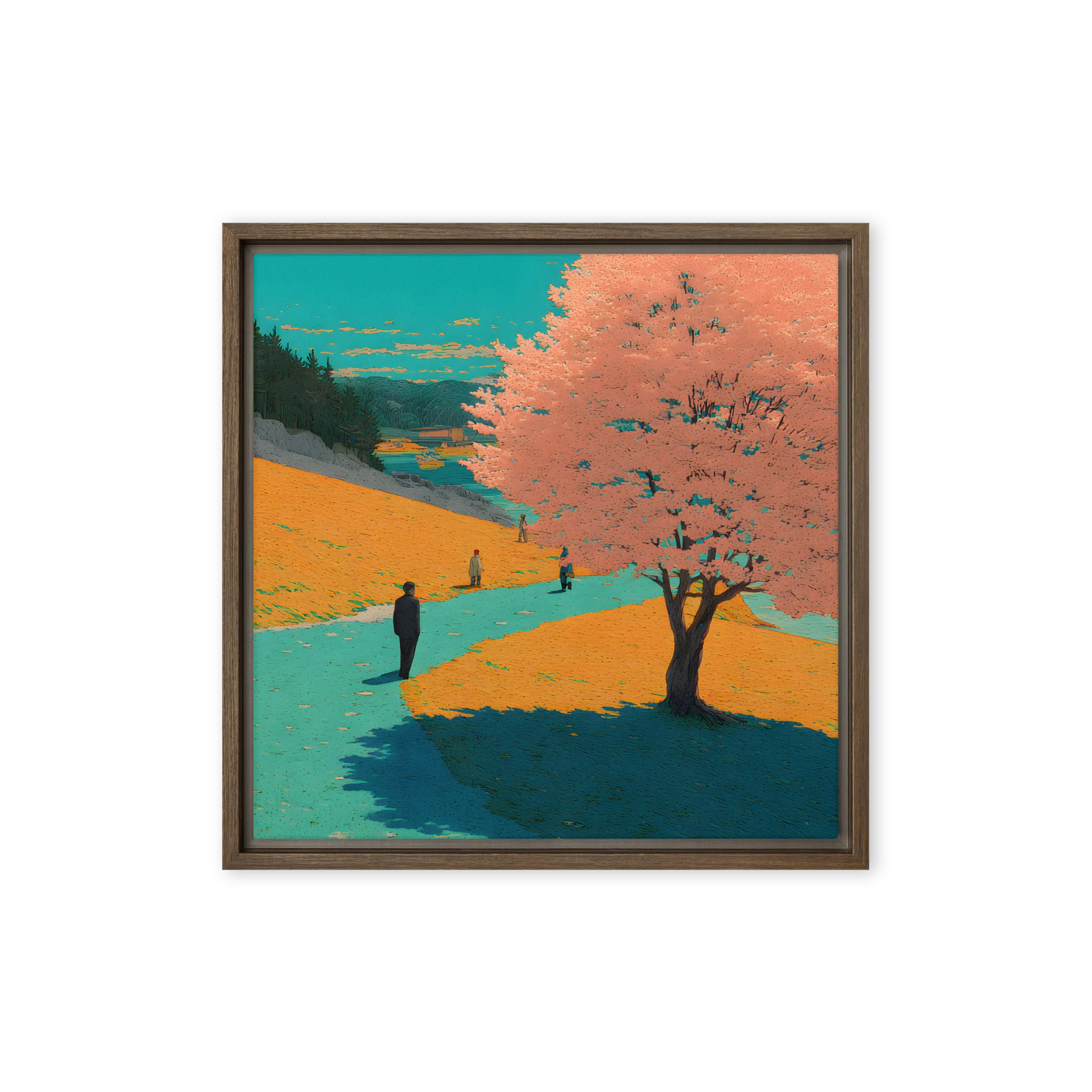The Path Under Blossoms