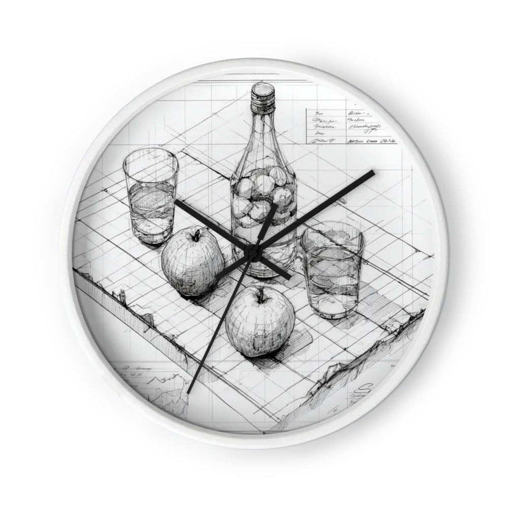 Perspective Still Life | Wall Clock