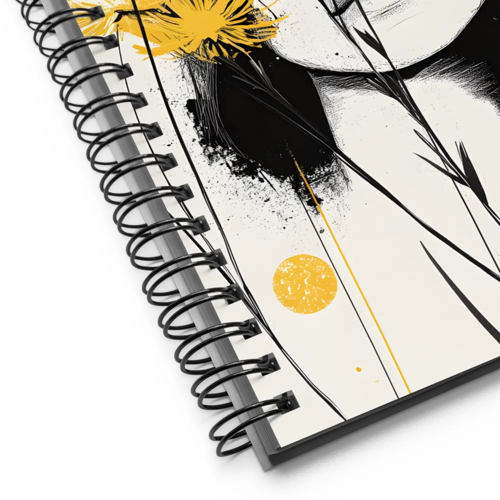 Floral Serenity 
 Spiral Notebook | 140 pages