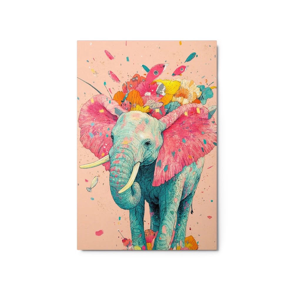 Blooming Elephant | Art Print