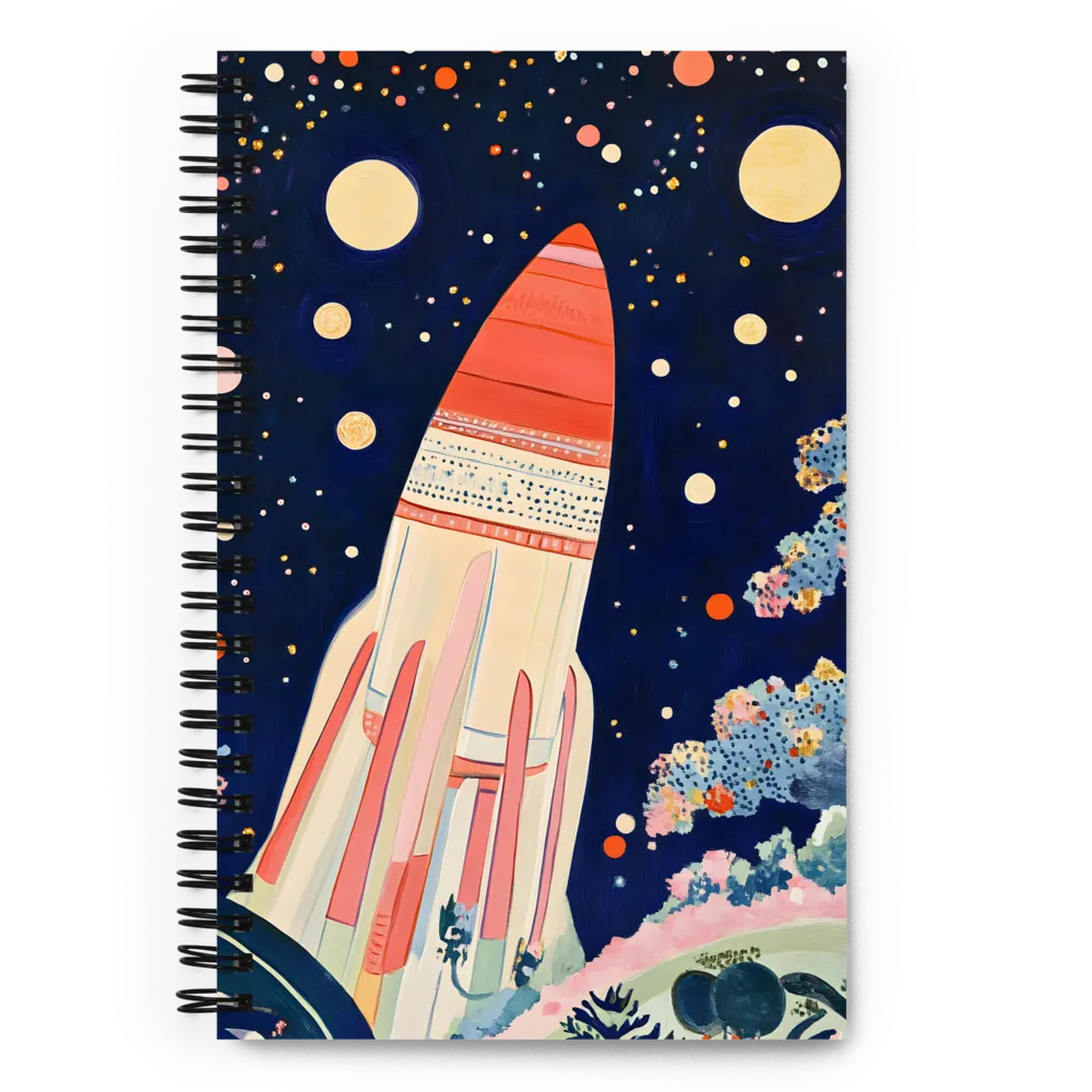 Cosmic Ascent 
 Spiral Notebook | 140 pages