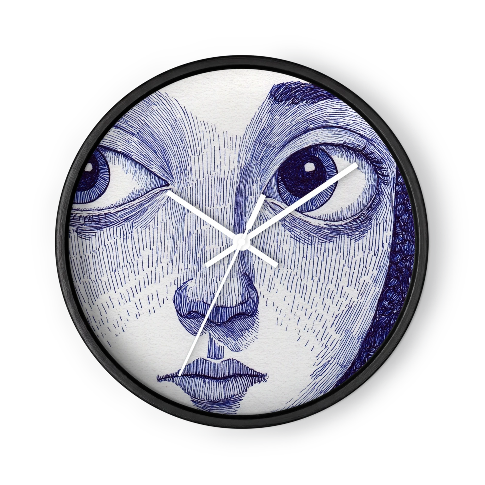 Blue Ink Gaze