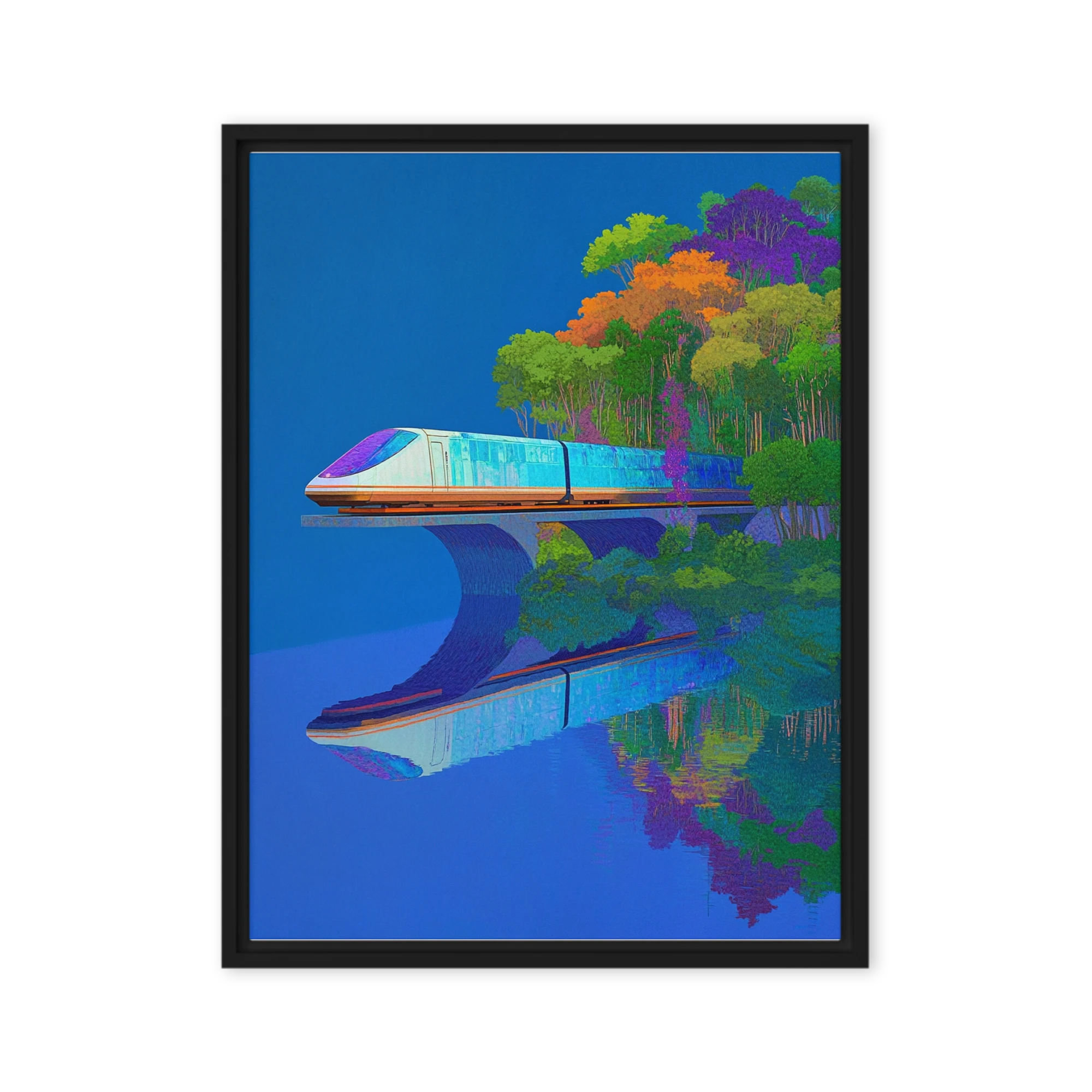 Echoes of the High-Speed Rail | Art Print