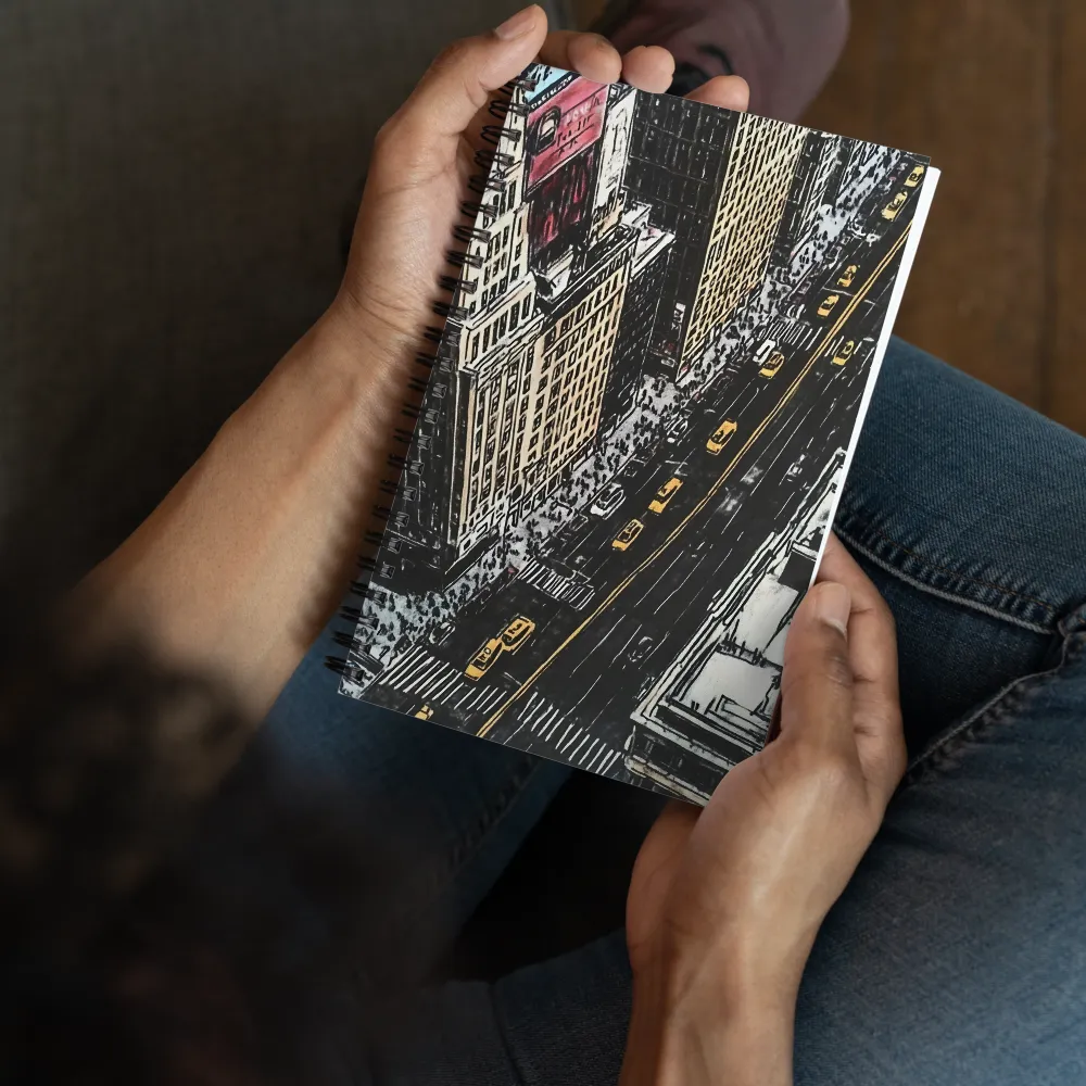 New York City Aerial 
 Spiral Notebook | 140 pages