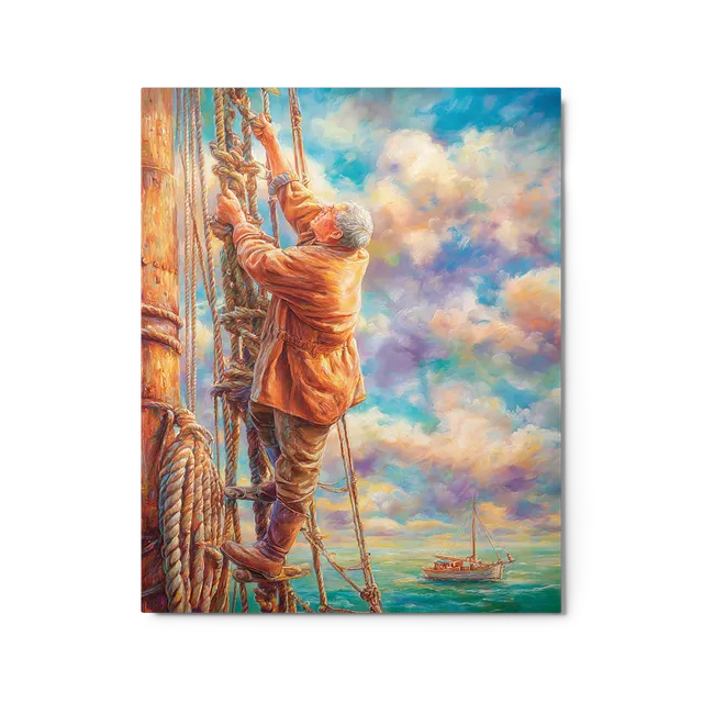The Ascending Sailor | Art Print