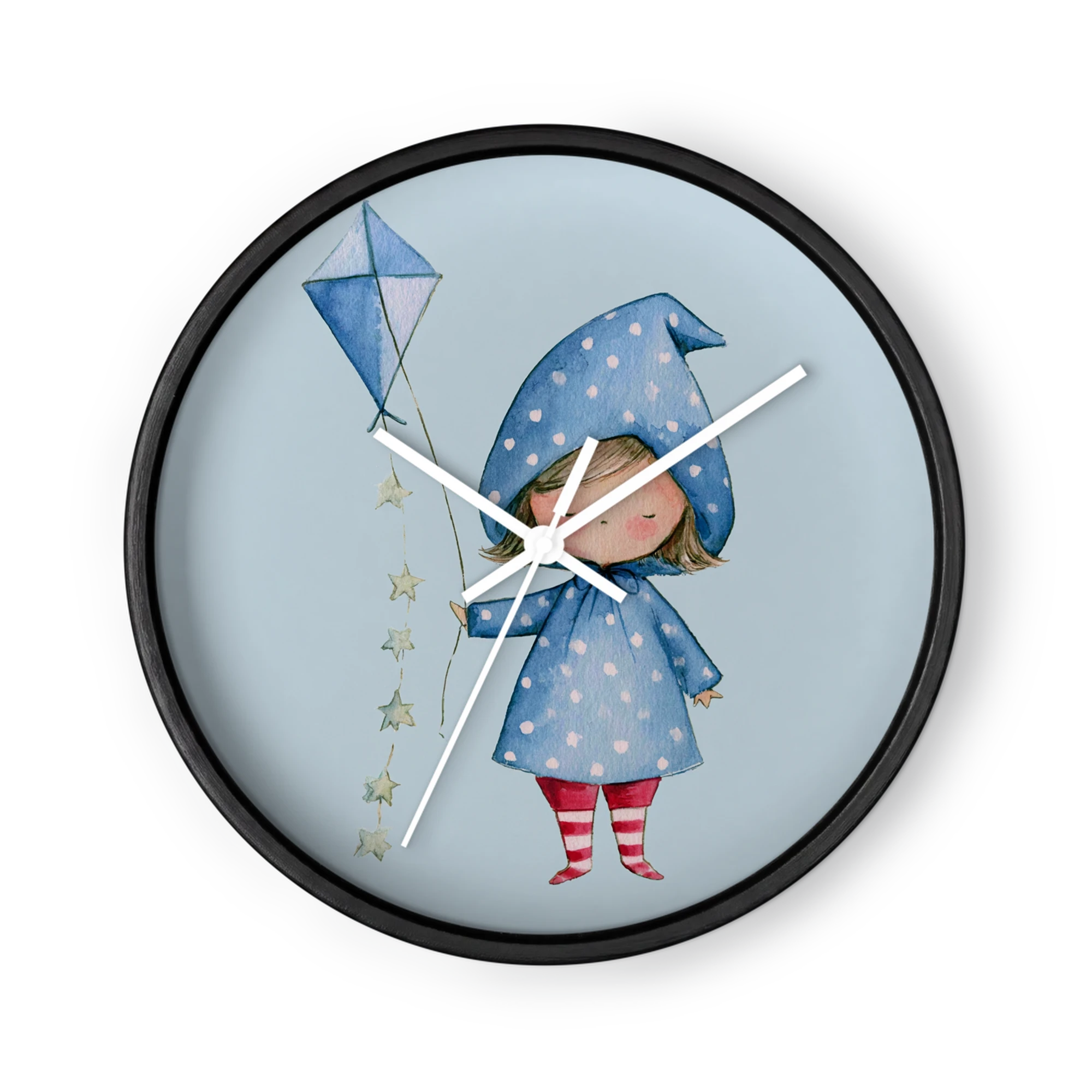 Girl with Blue Kite