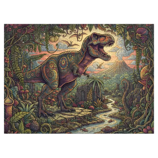 Vinebound Tyrannosaurus | Jigsaw Puzzles