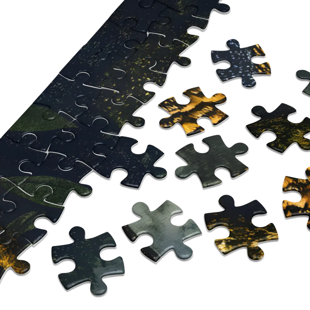 Coruja Vigilante da Floresta 
 Puzzle em caixa de metal