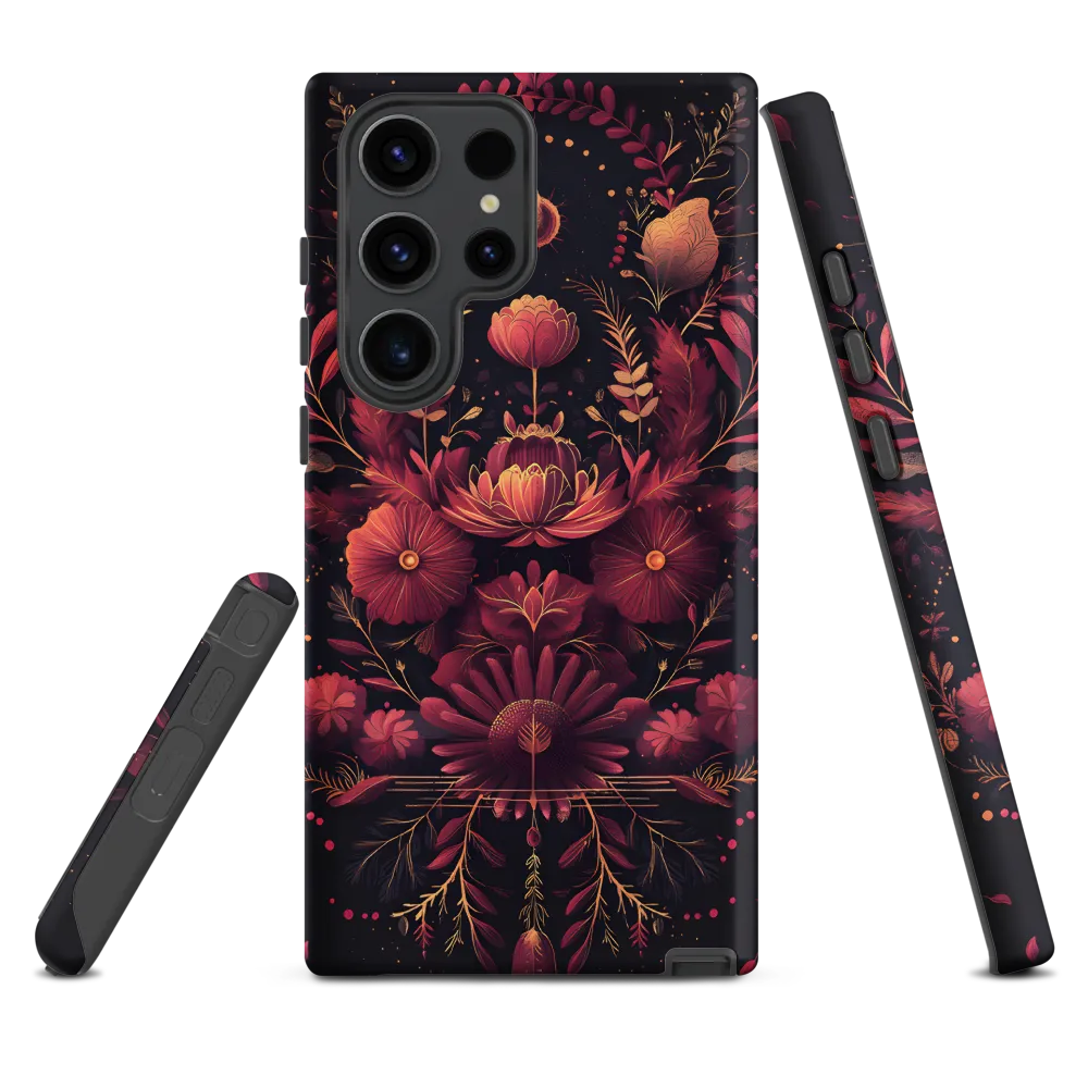 Intricate Floral Digital Art | Phone Case