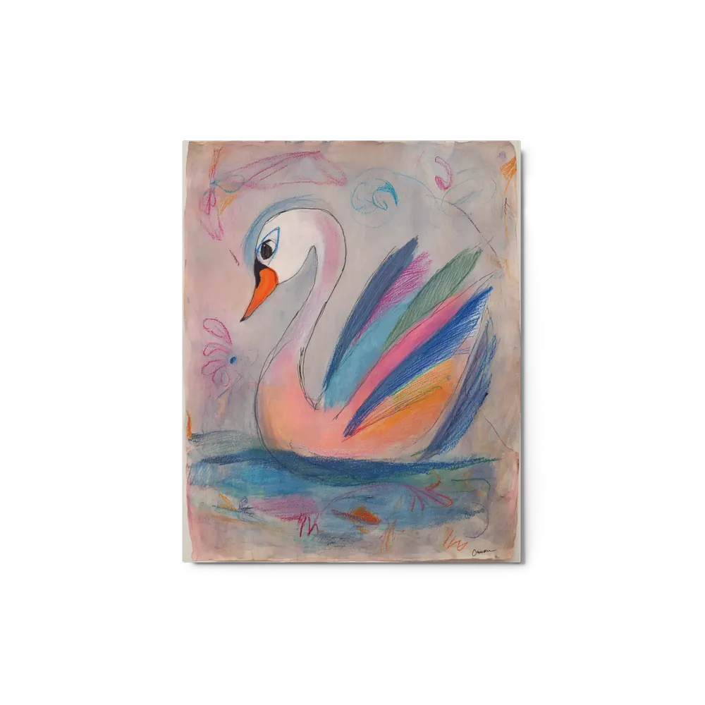 The Rainbow Swan | Art Print