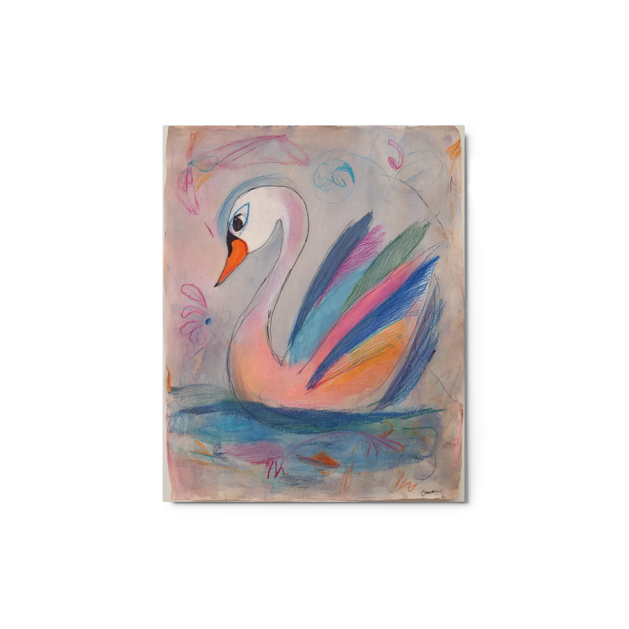 The Rainbow Swan