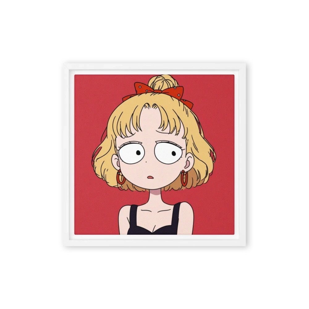 Blonde Anime Portrait