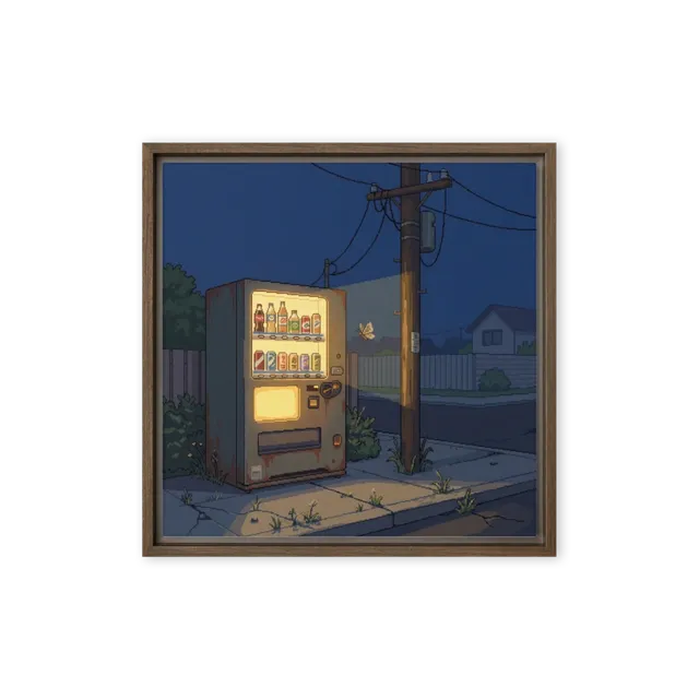Night Vending Machine | Art Print