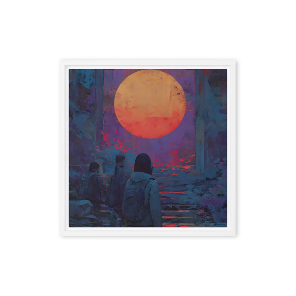 Threshold to a Crimson World | Art Print
