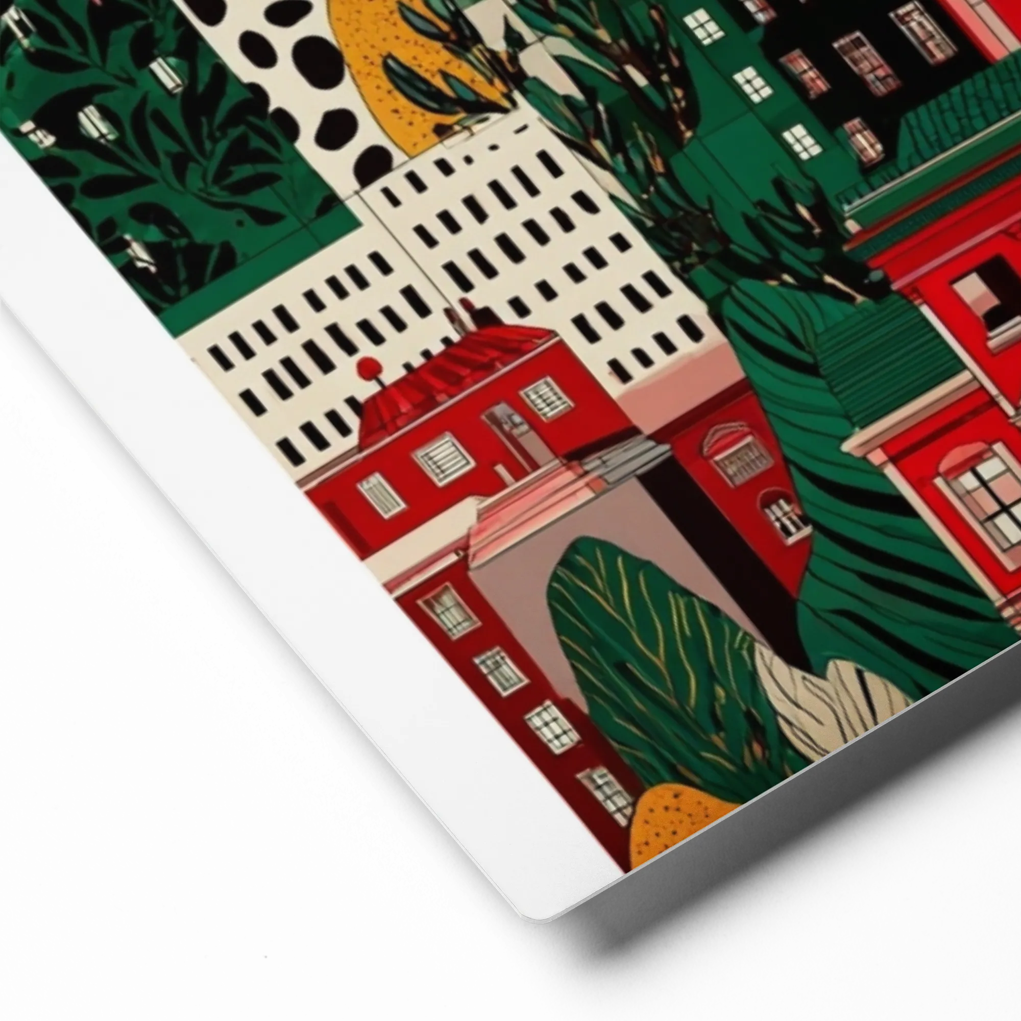 Vibrant Urban Collage | Art Print