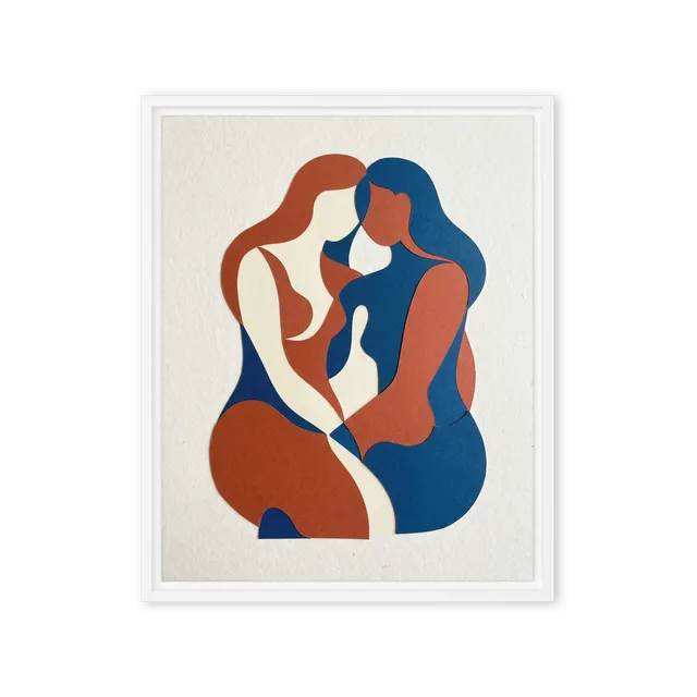 Intertwined Embrace | Art Print