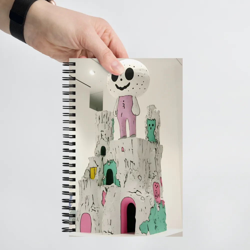 The Whimsical Mushroom Castle 
 Spiral Notebook | 140 pages