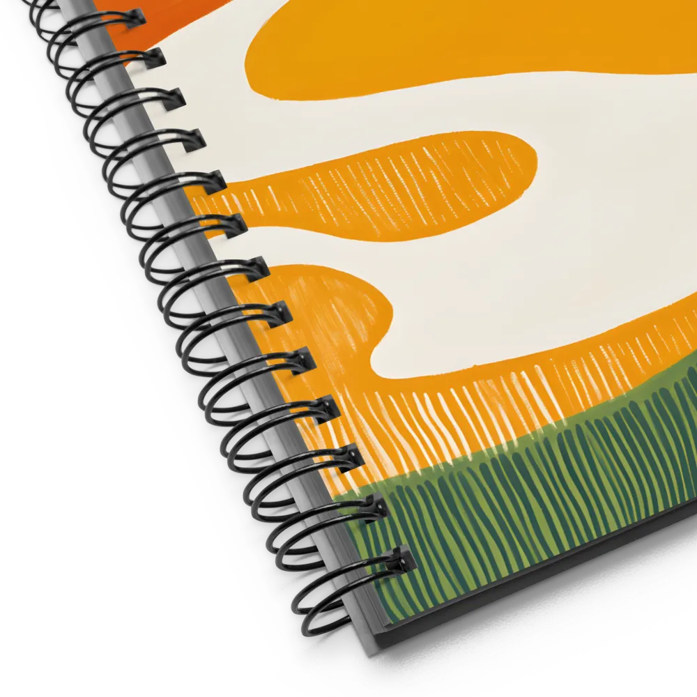 Autumn Grove Serenity 
 Spiral Notebook | 140 pages