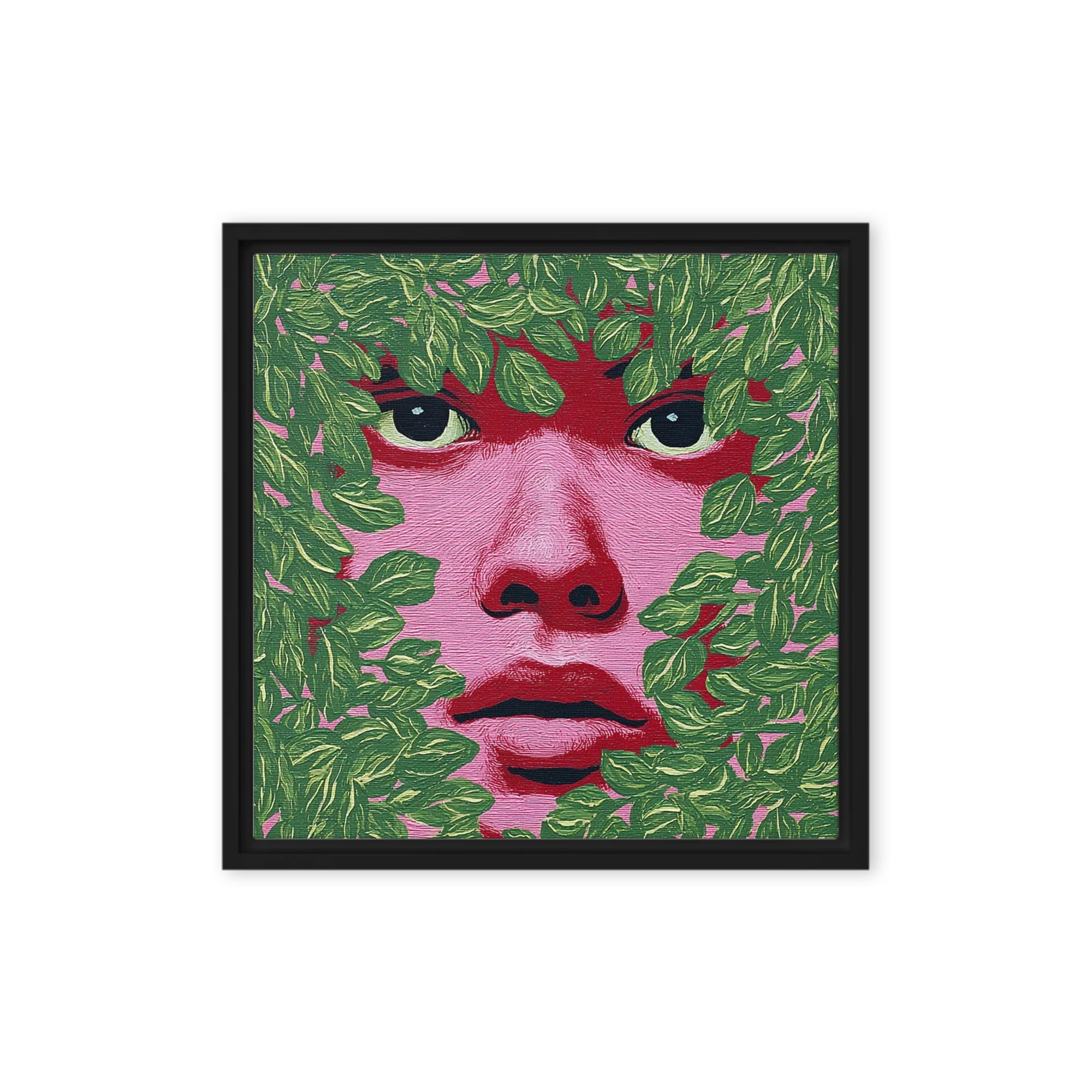 Leaves and Magenta