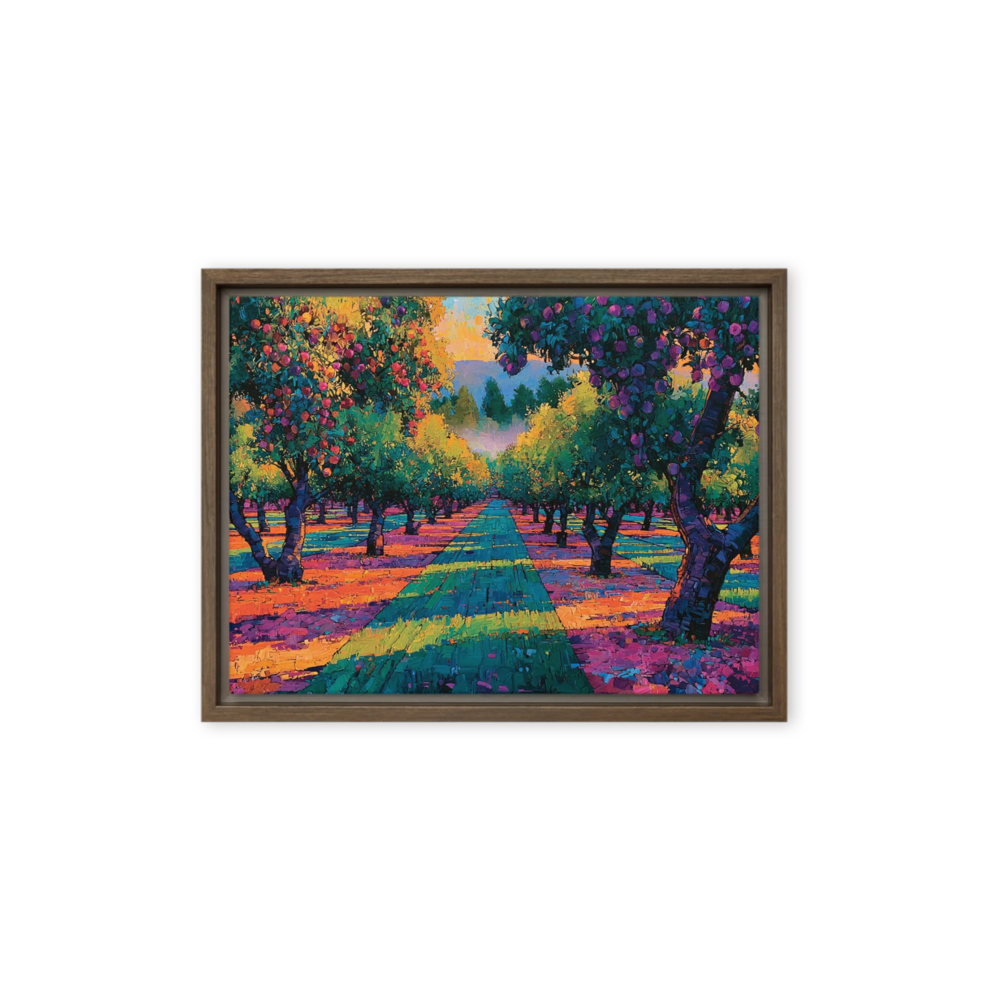Orchard in Sunlit Bloom