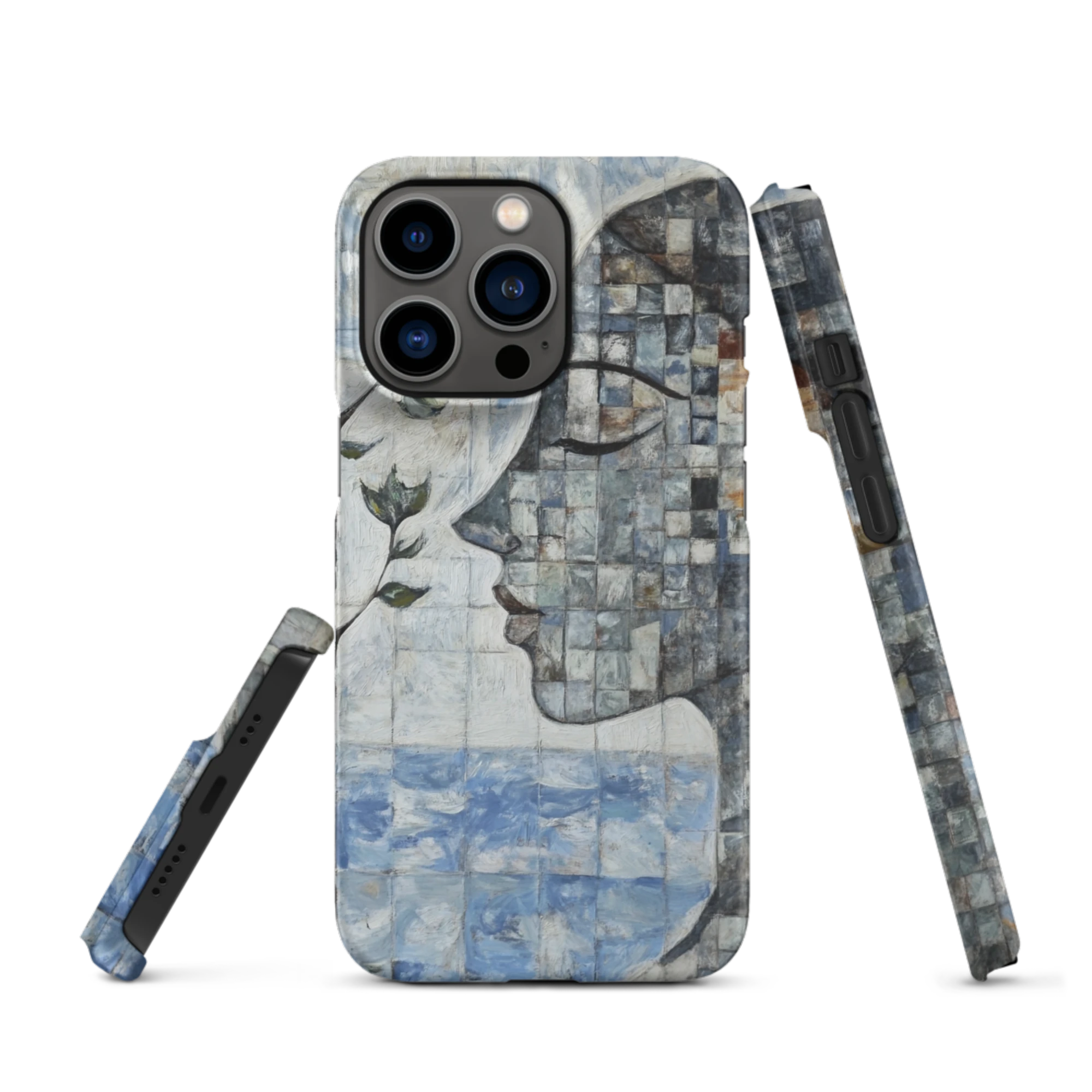 Silent Profile by the Sea | Phone Case