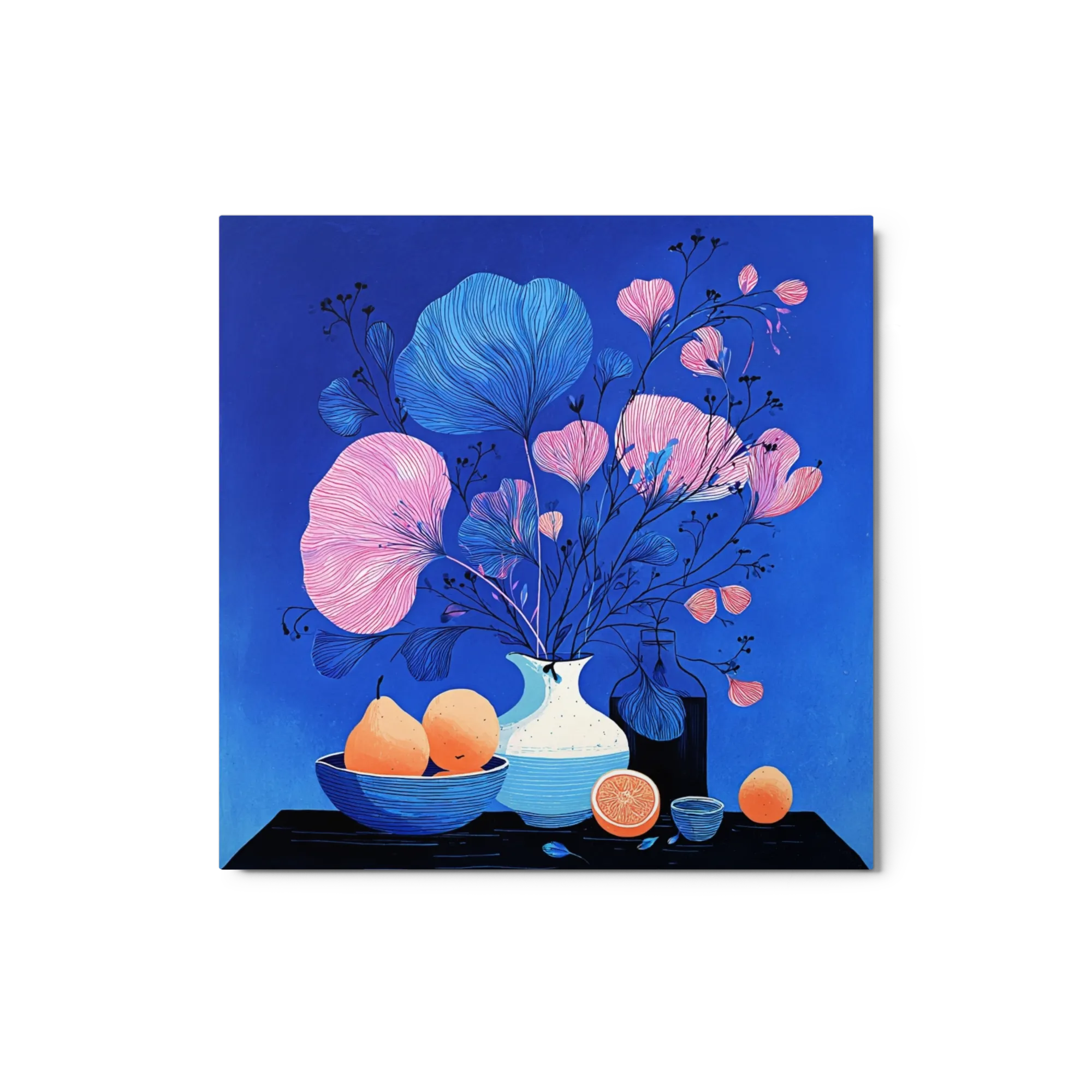 Still Life in Cobalt