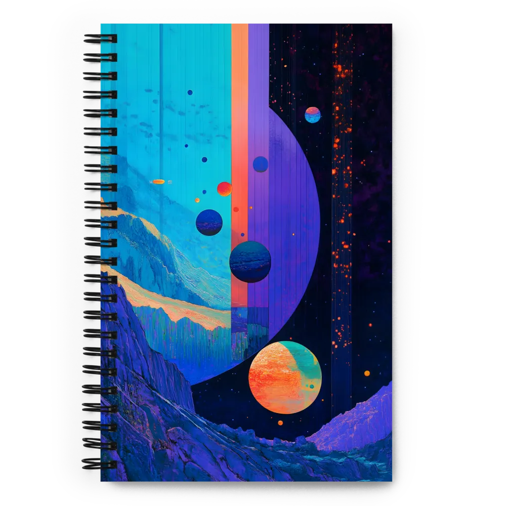 Planetary Ridge 
 Spiral Notebook | 140 pages
