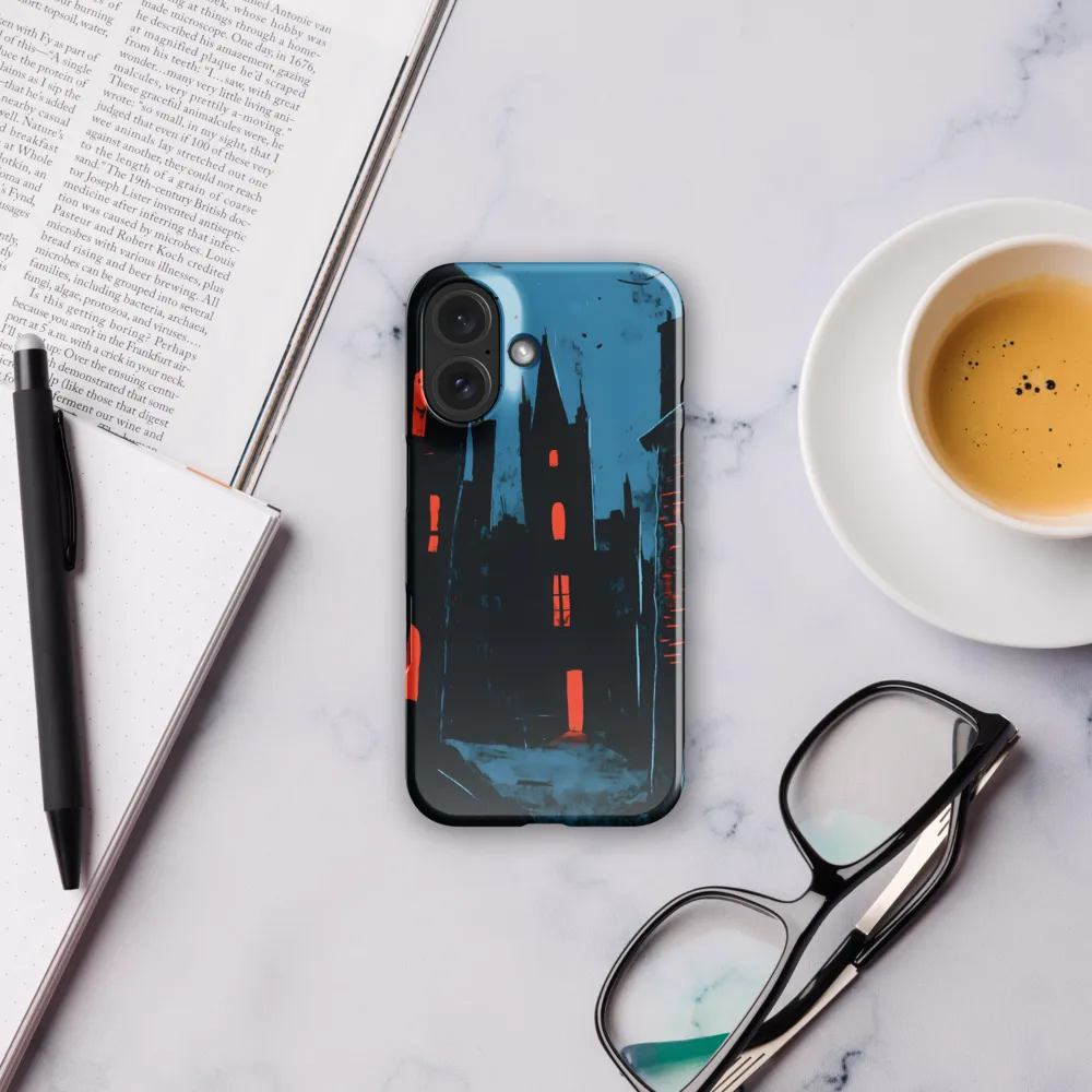 Crimson Glow in Gothic Alley 
 Samsung Galaxy S10 Plus | Snap Case