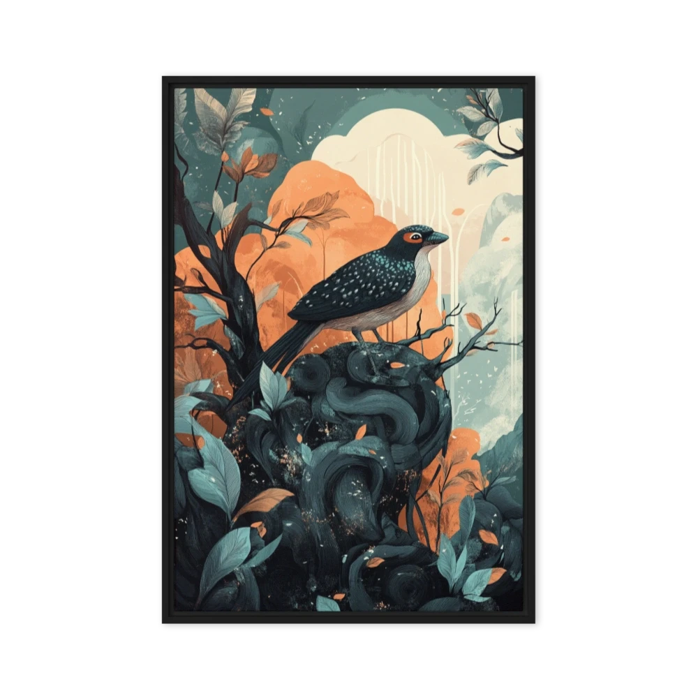 Whispers of the Tealwood Forest | Art Print