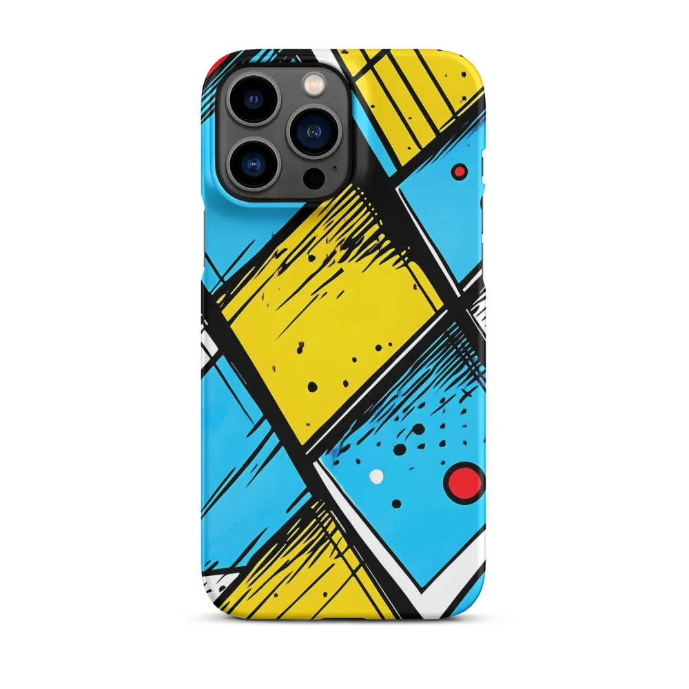Geometric Pop Art Illustration | Phone Case