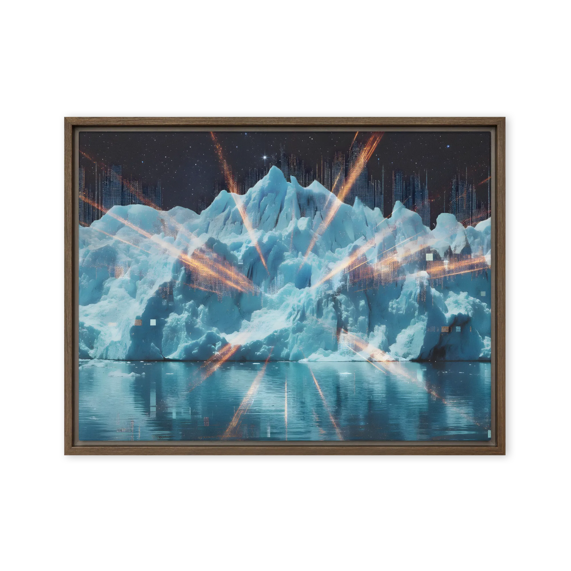 Cosmic Data Iceberg | Art Print