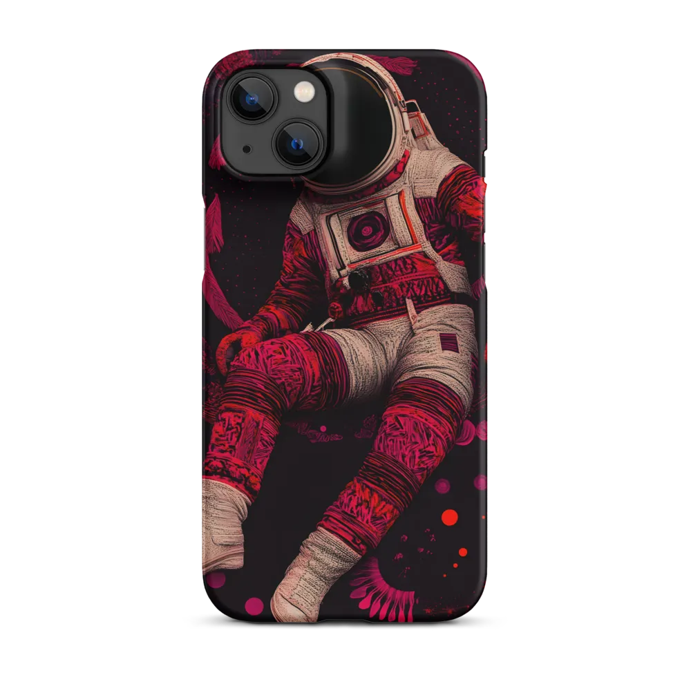 Red Cosmic Drift | Phone Case