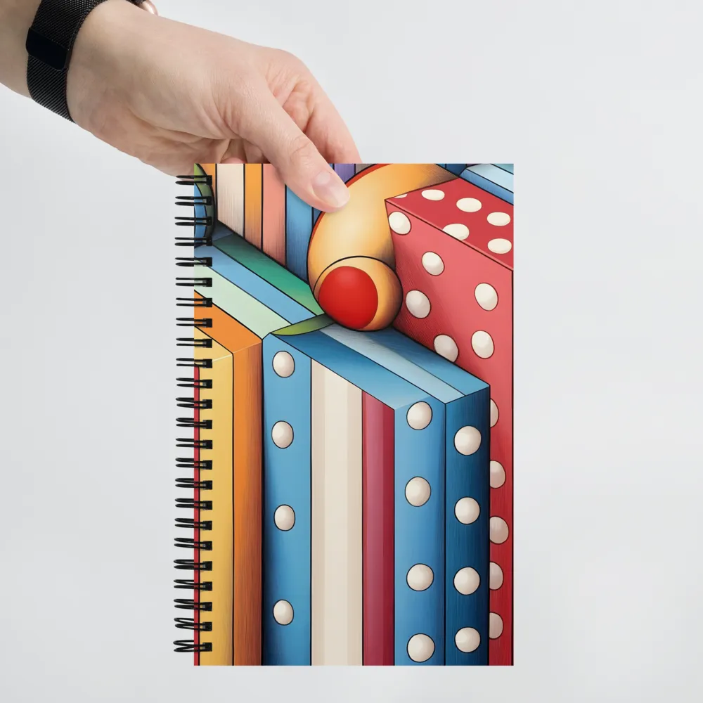 Chromatic Geometry 
 Spiral Notebook | 140 pages