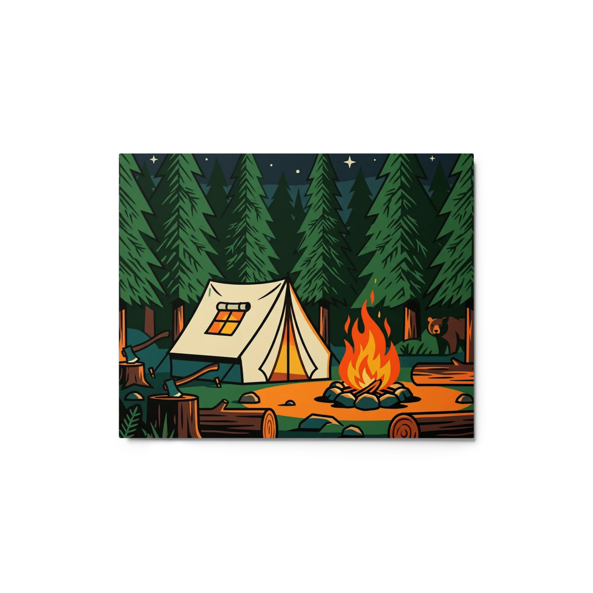 Forest Campfire