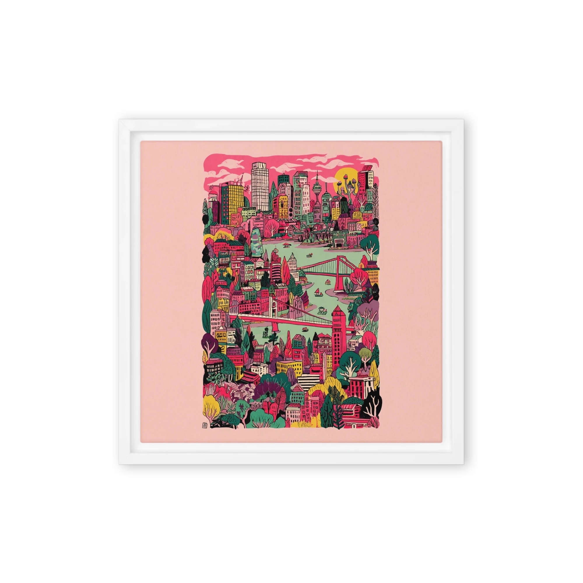 Vibrant Metropolis | Art Print